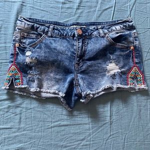 Embellished shorts